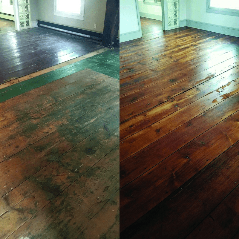 Jak vyčistit starou dřevěnou podlahu?